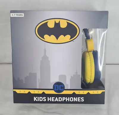 Kaufen DC Batman Kinder Kopfhörer Sound Begrenzt Auf 85 DB Neu • 20.09€