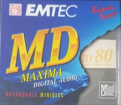 Kaufen EMTEC MD Maxima 80 MD Minidisk Minidisc • 6€