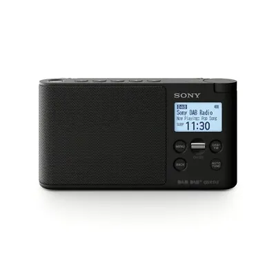 Kaufen Sony DAB Radio XDRS41DB Schwarz Tragbar Kopfhörerbuchse Tuner Timer LCD-Display • 114.99€