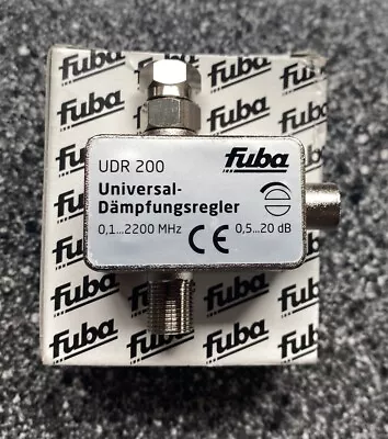 Kaufen Fuba UDR 200 Universal-Dämpfungsregler Pegelsteller Dämpfungsglied 0,5-20 DB • 16.90€
