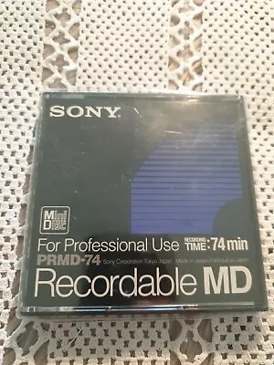 Kaufen Sony Minidisc Prmd-74 RECORDABLE OVP Stück 1 • 10€