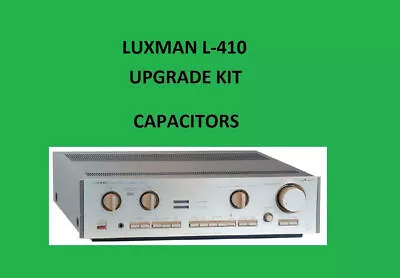 Kaufen Stereoverstärker LUXMAN L-410 Reparatur-KIT – Alle Kondensatoren + Große... • 116.02€