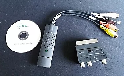 Kaufen Audio-Video Grabber-CSL-USB 2.0 Mit Zubehör • 6.50€