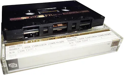 Kaufen FUJI Chrom Metall Ferrum FR DR MC Audio Kassette Musik Cassette • 10€