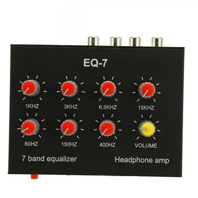 Kaufen 7-Band-Sound-Equalizer – Audioeingang/-ausgang Mit Höhenanpassung • 36.74€