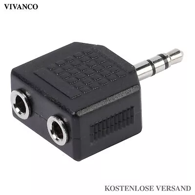 Kaufen VIVANCO Hochwertiger Audio Adapter Für Kopfhörer / Audio Kabel Zubehör • 9.99€