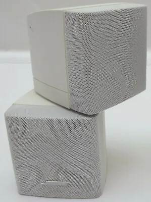 Kaufen BOSE Doppel-Cube 1 Stück Lautsprecher Weiß Lifestyle Acoustimass 10 15 Cubes • 69€