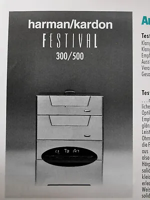 Kaufen HiFi Stereoanlage Harman Kardon Festival 300 • 190€