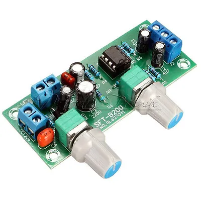 Kaufen Preamplifier Board NE5532 DC10-24V Subwoofer Preamp Low Pass Filter Plate • 4.31€