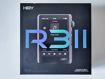 Kaufen HiBy R3 II Schwarz, Hi-Res Digital Audio Player (DAP), Neuwertig In OVP • 60€