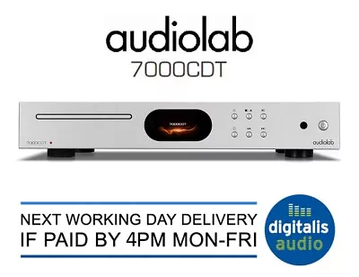 Kaufen Audiolab 7000CDT CD Transport Compact Disc Player - Silber • 531.72€