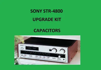 Kaufen Stereo-Receiver SONY STR-4800 Reparatur-KIT – Alle Kondensatoren • 62.93€