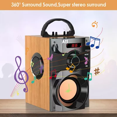 Kaufen Tragbarer BluetoothPC Lautsprecher Stereo Lautsprechersystem 360° Surround-Sound • 29.99€