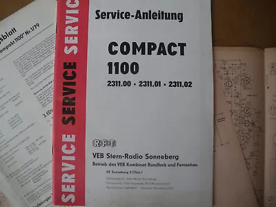 Kaufen Compact 1100, Serviceanleitung • 16€