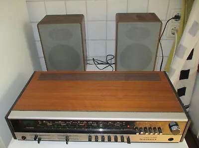 Kaufen Telefunken Concertino Hifi 3030 Receiver Boxen Lautsprecher Stereoanlage 1970er • 15€