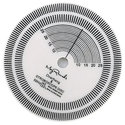Kaufen  Geschwindigkeit Messung Für Schallplatten Spieler Acryl Soundtrack-Vinyl • 9.46€