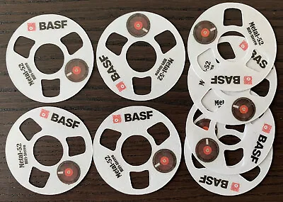 Kaufen 2x Reel To Reel Cassette Tape Ghettoblaster Boombox Selfmade (8 Reels) BASF • 5.55€