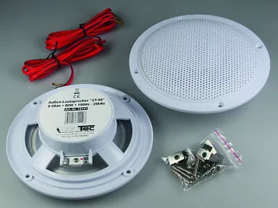 Kaufen Wasserfeste Außen-Lautsprecher  CT-50  8 Ohm, 5 , 80W, 100Hz-20KHz, PAAR • 36.99€