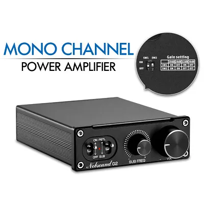 Kaufen 1-Kanal Mini Verstärker Subwoofer / Full-Frequency Mono Endstufe Hi-Fi Amplifier • 59.99€