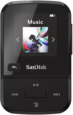 Kaufen SanDisk Clip Sport Go Mp3 Player 16gb Radio FM Schwarz 16 GB 18h Batterie • 38.61€