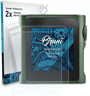 Kaufen Bruni 2x Folie Für Shanling M0 Pro Schutzfolie Displayschutzfolie • 4.99€