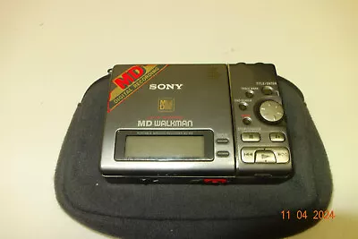 Kaufen Sony MZ-R3 Portable Minidisc Recorder Digital MD Walkman UNGEPRÜFT LESEN Bitte • 20€