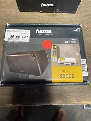 Kaufen Hama Wandhalterung Für Sonos PLAY 3, In Schwarz, Neu Und Originalverpackt • 9.90€