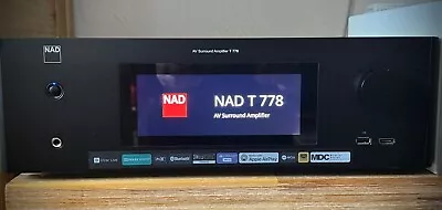Kaufen NAD T778 Klang Effekt HD AV-Receiver Mit BluOS - Graphit (510712) - Wie Neu! • 2,499€