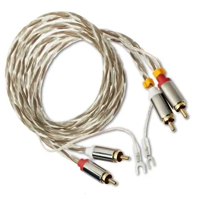 Kaufen Pro-Ject Phono RCA-E Elektrisch Geschirmte NF-Kabel Innenleiter OFC-Kupfer 123cm • 49.90€