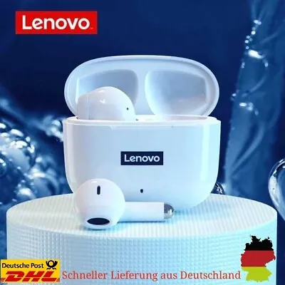 Kaufen Lenovo LP40 Wireless Kopfhörer Drahtlose BT5.1 Sport-Headset Touch Control IPX5 • 23.99€