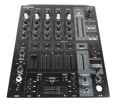 Kaufen Behringer DJX750 DJ Mixer PRO Professioneller 5-Kanal Integrierte Effekte 3-Band • 59€