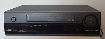 Kaufen Videorekorder CLATRONIC VCR 332 / VHS Film Vintage 80er 90er Videothek Heimkino • 20€