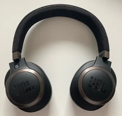 Kaufen JBL LIVE 650BTNC Bluetooth Kabellos Over-Ear-Headset - Schwarz Bezug Blättert Ab • 34.99€