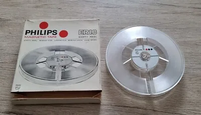 Kaufen 1x Philips ER13  Kunststoff Tonbanspule / Spule 13cm  + Case / Mega RAR • 7.99€