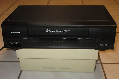 Kaufen Funai D50Y 6 Head Stereo Hi-Fi VHS Recorder, Gebraucht , Funktioniert • 15€