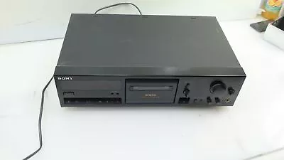 Kaufen Sony Stereo Tape Deck TC-K411 Schwarz Funktioniert Kassettendeck • 15€