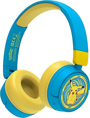Kaufen Pokémon Bluetooth Kopfhörer Over Ear Pikatchu OTL 3,5-mm-Audio-Sharing-Kabel • 29.99€