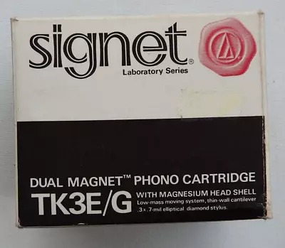 Kaufen Signet TK 3 E / G Tonabnehmer System Mit TKN 2 Nadel - Magnesium Headshell - NOS • 249€