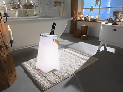 Kaufen Bluetooth Lautsprecher Lampe Mit LED Farbwechsel & Fernbedienung Getränkekühler • 96.99€