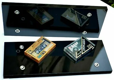 Kaufen Seitenteile Für AKAI AM 73 95 AM75 AM93 Holzseiten Schwarz Superglänzend Panels • 129€