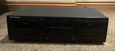 Kaufen Pioneer CT-W205R Stereo Doppel Kassettenrekorder • 83.01€