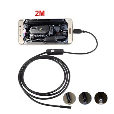Kaufen Unterstützung OTG Micro USB Boreskop Mini Camcorder 6 Verstellbare Kamera Teleskop • 12.82€