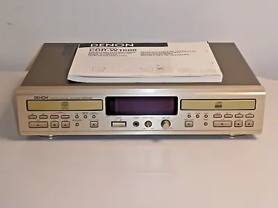 Kaufen Denon CDR-W1500 Audio CD-Recorder DEFEKT Schaltet Nicht Ein, Beide LW Ok • 249.99€