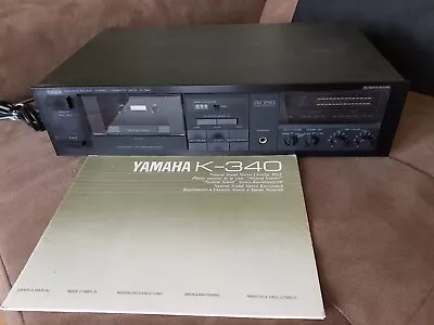 Kaufen YAMAHA K-340 Tapedeck Cassette Deck RS - PLAY TRIM + BIAS Adjust DOLBY B/C/MPX • 14.22€