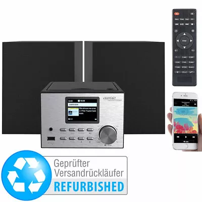 Kaufen Auvisio Micro-Stereoanlage Mit Webradio, DAB+, FM, CD (Versandrückläufer) • 101.99€