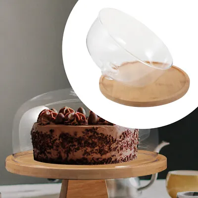 Kaufen  Hölzern Drehen Sie Das Kuchen Tablett Cupcake-Pfanne Kuchenanzeige • 34.15€