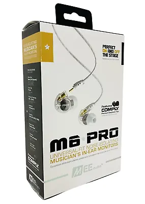 Kaufen MEE Audio M6 PRO In Ear Kopfhörer Kabelgebunden Headset Noise-Isolating Clear • 39.99€