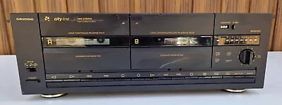 Kaufen Grundig City Line New Orleans Stereo Double Cassette Deck / Doppel Tapedeck • 39.99€