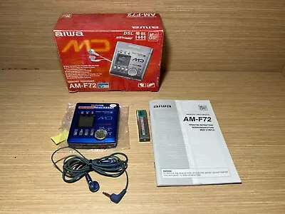 Kaufen RARE- Mini Disc Player MD Minidisc Aiwa AM-F72 (Similar Type Sony Walkman) • 100€