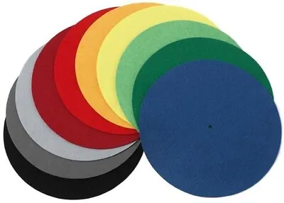 Kaufen Pro-Ject (Project) Farbige Plattenspieler-Plattenmatte (Neongrün) • 11.58€